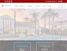 Tablet Screenshot of livingstone-estates.com